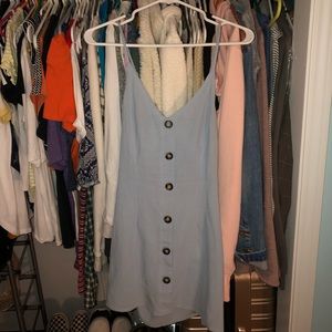 Adorable light blue mini dress